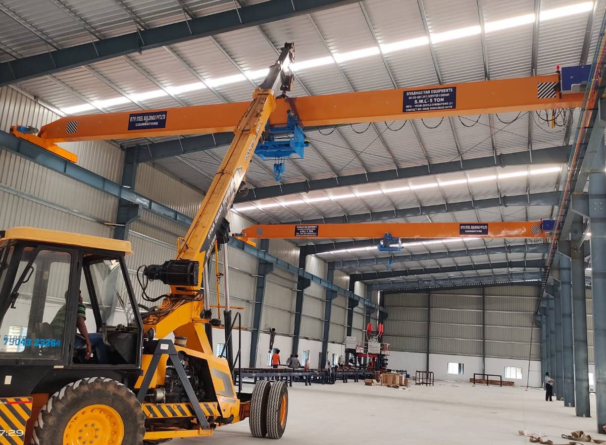Single Girder E.O.T Cranes